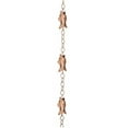 thumbnail image 1 of Good Directions 487P-8 Fish Rain Chain, Polished Copper, 1 of 1