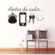 thumbnail image 3 of Antes de salir, pegatina de pared con recordatorio para el hogar, dormitorio, decoración para las paredes del salón, póster, Mural, pegatinas de vinilo para puerta - -, 3 of 5