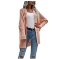 thumbnail image 2 of Cardigan pour Filles Cardigan Tricoté à Col Rond pour Femmes Cardigan Ample Chandail Coloré Cardigan pour Femmes en Liquidation, 2 of 5