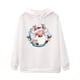thumbnail image 1 of Gibobby Sudadera de terciopelo con cremallera Suéter con capucha y estampado de dibujos animados de nuevo diseñador, abrigo de primavera y otoño para niños, Top con capucha para niños （Blanco， XXXL), 1 of 5