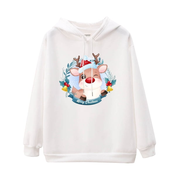 Gibobby Sudadera de terciopelo con cremallera Suéter con capucha y estampado de dibujos animados de nuevo diseñador, abrigo de primavera y otoño para niños, Top con capucha para niños (Blanco, XXXL)