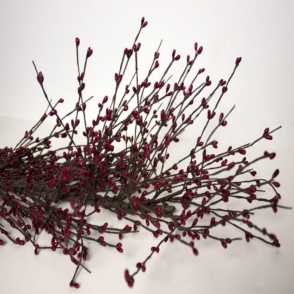CWI Gifts 4Ft Burgundy Pip Berry Garland, Measures 4FT By Visit the CWI  Gifts Store - Walmart.com