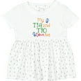 thumbnail image 3 of Inktastic Tia and Tio Love Me Girls Baby Dress, 3 of 5