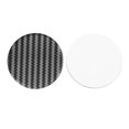thumbnail image 3 of Unique Bargains Car Wheel Centre Hub Cap Sticker Emblem Badge Carbon Fiber Pattern 4pcs, 3 of 4