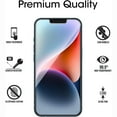 thumbnail image 3 of Screen Protector Designed for iPhone XS/X, 1 Pack Tempered Glass Film Designed for iPhone XS/X, HD, 9H Hardness, Anti-scratch, Anti-wear, Bubble Free, Drop Protection,Clear, 3 of 10