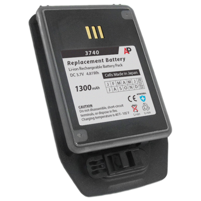 Replacement Battery for Avaya 3740 and 3749 Phone. 1300mAh