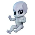 thumbnail image 2 of Muñecas de bebé extraterrestres realistas de 14 pulgadas, lindas, de silicona, de piel azul y gris, juguetes para bebés renacidos, 2 of 6