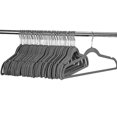 thumbnail image 2 of Non-slip Velvet Hangers - Suit Hangers (10-pack), 2 of 5