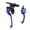 blue, variant on ASV Folding Brake Clutch Levers Handle Motorcycle Universal CNC Aluminium For KTM Honda Kawasaki Yamaha XR50 Dirt Bike ATV
