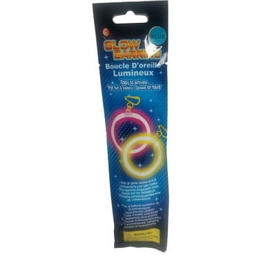 Blue Glow Stick Earrings