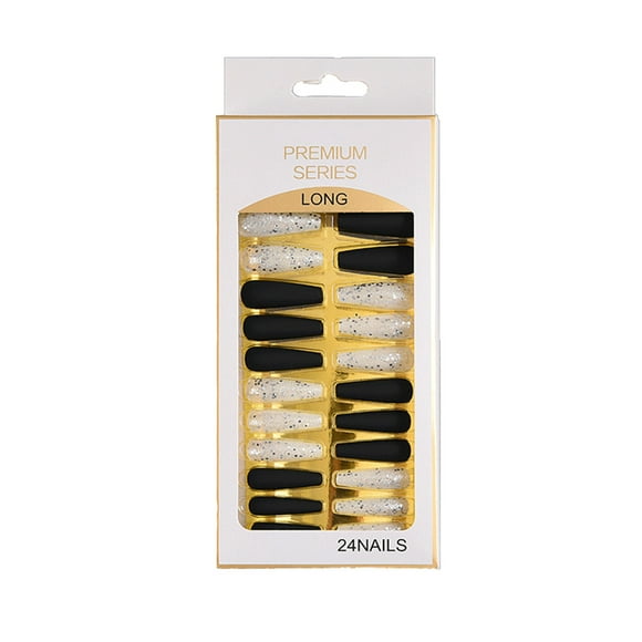 Deals of The Week Grocery! Sanding and Light Therapycan Be Used To Wear Nail Enhancement Pieces 24 Pieces of Removable Patch Can Be Used To Make Long Ballet False Nails Thanksgiving Clearance Deals