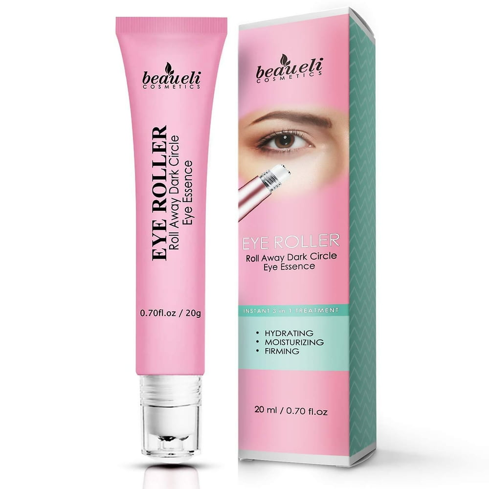 Eye Serum & Eye Roller for Anti Aging Skin Care with Hyaluronic Acid