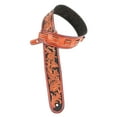 thumbnail image 3 of Walker & Williams LC-44 100% Hand Made Leather Strap with Carved Sheridan Design, 3 of 7