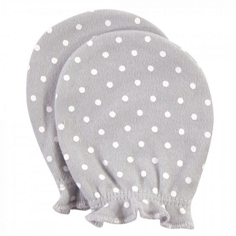 Hudson Baby 0-6 Months Cotton Baby Infant Girl Scratch