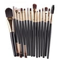 thumbnail image 1 of Visland 15pc Makeup Brush Set Powder Foundation Eyeshadow Eyebrow Concealer Lip Cosmetic Brush, 1 of 2