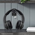 thumbnail image 6 of Z18 Headphone Holder Computer Gaming Headset Hook Hanger Telescopic Earphone Holder Wall Display Stand Rack for Headphones Gamer (Silver), 6 of 7
