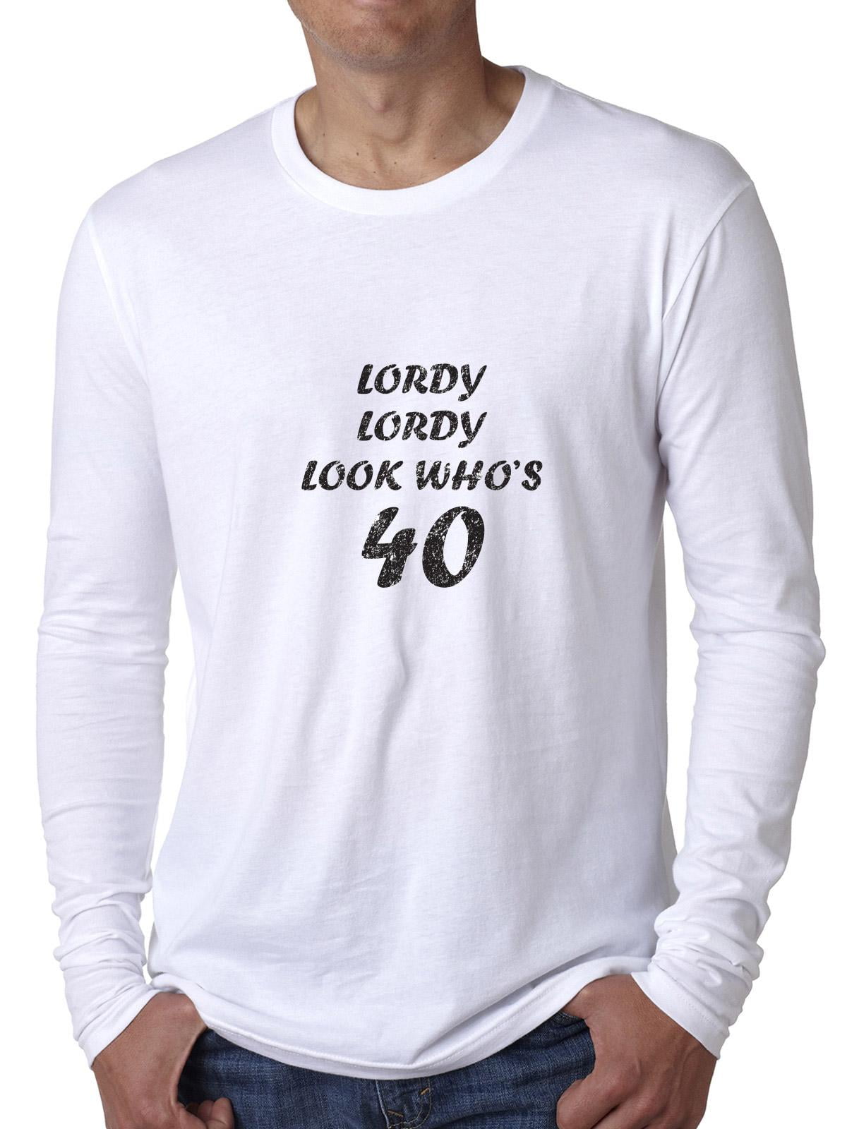 Funny Birthday Men's Long Sleeve Grey 