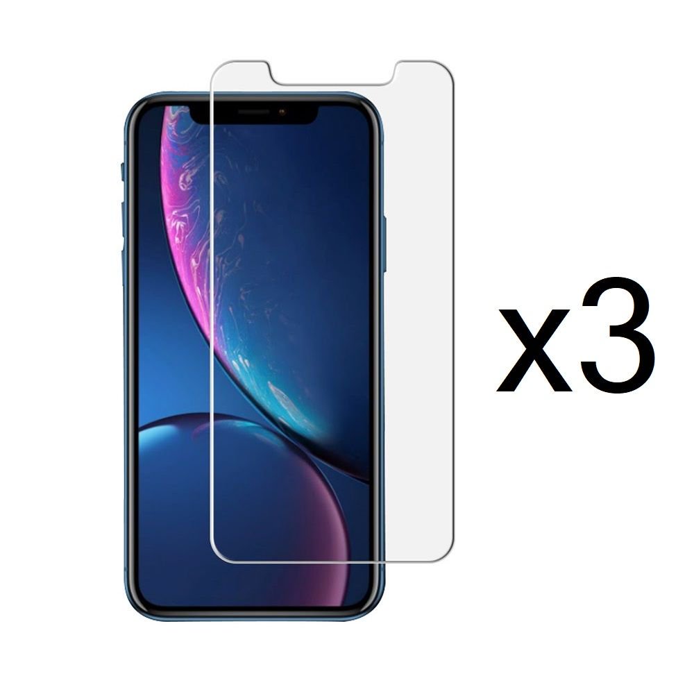 Bemz (3Pack) Tempered Glass Screen Protectors and Atom Cloth for Apple