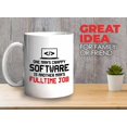 thumbnail image 2 of Progammer Mug White 11oz - One Man‘s Crappy Software - Programmer Programming Coding Software Developer, 2 of 7
