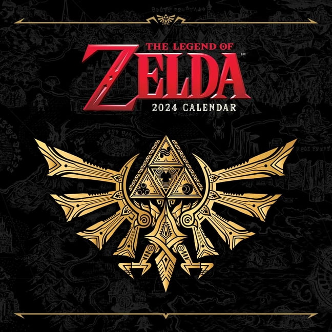 Legend of Zelda 2024 Wall Calendar (Calendar)