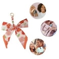 thumbnail image 3 of Unique Bargains 1 Pc Trendy Little Bow Handbag Charm Bag Accessories Orange Pink, 3 of 5
