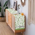 thumbnail image 2 of Spring Watercolor Flowers Table Runner Wild Floral Flowers Farmhouse Rustic Runner for Table Kitchen Dinning Table Decor for Wedding Anniversary Party Holiday Home Decor 13x48 Inch, 2 of 2