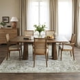 thumbnail image 4 of Lahome Washable Area Rug 5x7, Large Green Rugs for Living Room Vintage Soft Rugs for Bedroom, Non Slip Ultra-Thin Stain Resistant Dining Room Floor Carpet for Entryway Kitchen Office, 4 of 10