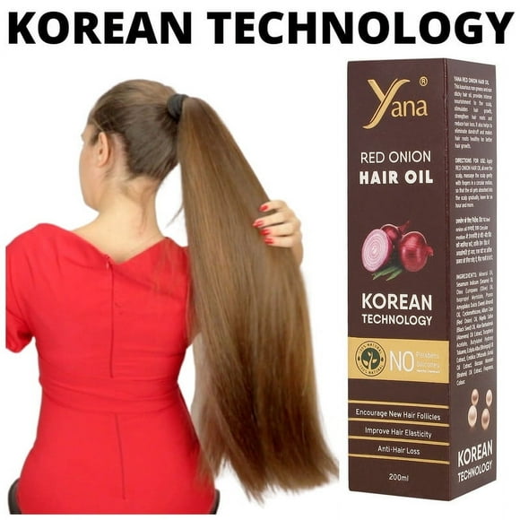 Yana Onion Oil for Dandruff for men & women | hair oil | hair oil for black hair | for dry hair |oil for long hair growth | hair oil for long straight hair