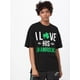 thumbnail image 1 of Camisetas con gráficos clásico para mujeres y adolescentes y niñas, playera de verano con estampado estéticoFunny Printed Tee Short Sleeve Summer Crewneck Top I Love His Shamrocks Shamrock Clover St, 1 of 6