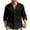 Black, variant on HUPOM Mens Cardigan Sweater Button Long Sleeve Button Down Casual Solid Mens Sweaters Khaki M(US:6)