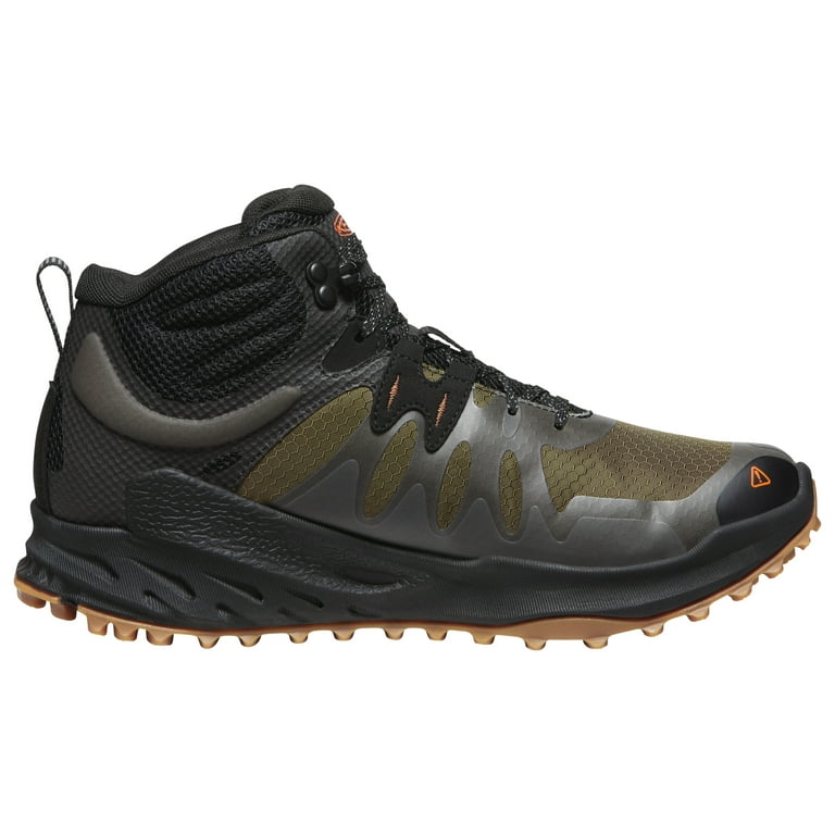 KEEN 1028035 Zionic Mid Waterproof Hiking Boots for Men - Dark