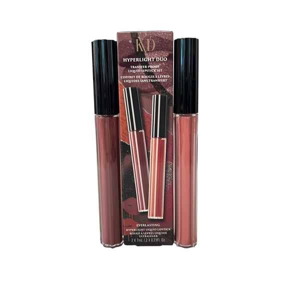 KVD Vegan Beauty Hyperlight Duo Liquid Lipstick Queen of Poisons Moth Orchid