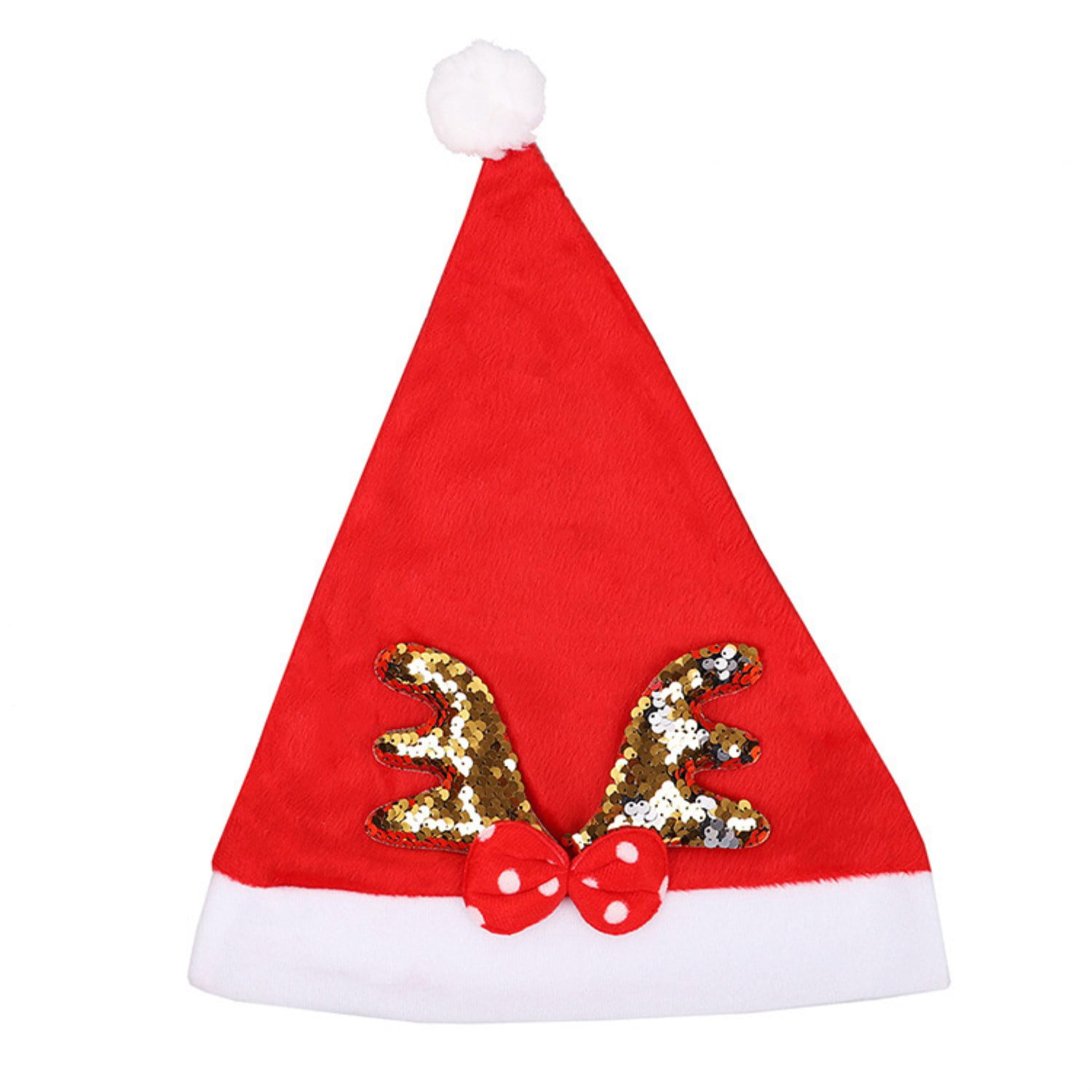 Leopard Xmas Hat for  Wine Bottle Bow Tie Xmas Christmas Party Decor D 