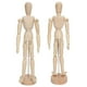 thumbnail image 3 of Modelo de figura humana, modelo de figura humana de madera, extremidades móviles, modelo humano, modelo de madera elaborado por expertos, 3 of 14