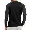 thumbnail image 3 of TOP PRO Men & Women Long Sleeve Baseball Raglan Tee Shirt Top (S-3XL), 3 of 4