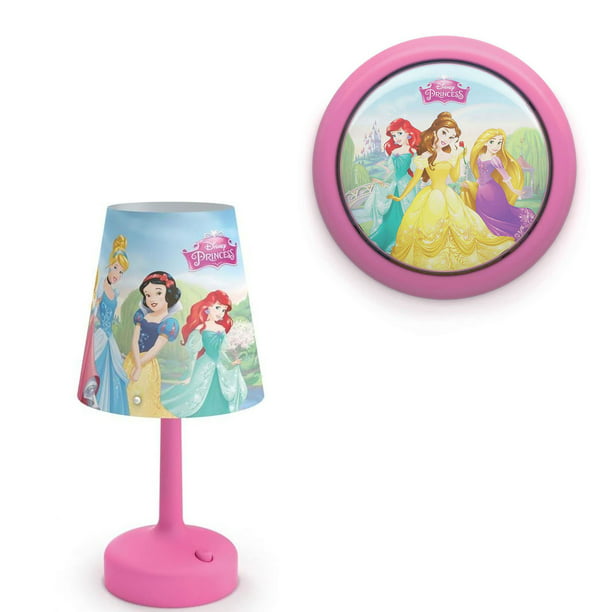 Philips Disney Princess Table and Power LED Push Touch Night Light - Walmart.com