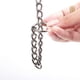 thumbnail image 4 of Collar estrangulador de adiestramiento para perros con cadena, acero inoxidable 304, longitud total 55 cm 3 mm, resistente a la intemperie, resistente al deslustre, 4 of 5