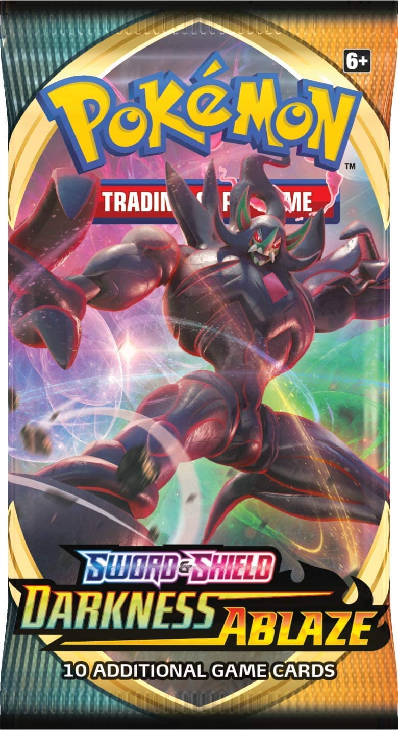 Pokemon TCG: Sword & Shield - Darkness Ablaze Booster Pack [Card Game, 2  Players] - Walmart Business Supplies