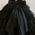 thumbnail image 7 of XXWXYD Sequin Flower Girl Dresses Wedding 𝖱uffles Sleeves Pageant Puffy Tulle Prom Gown Bridesmaid Princess Ball Gown Par𝗍y Dress First Comunion Christening 𝖱uffled Sleeve Flower Girl, 7 of 7