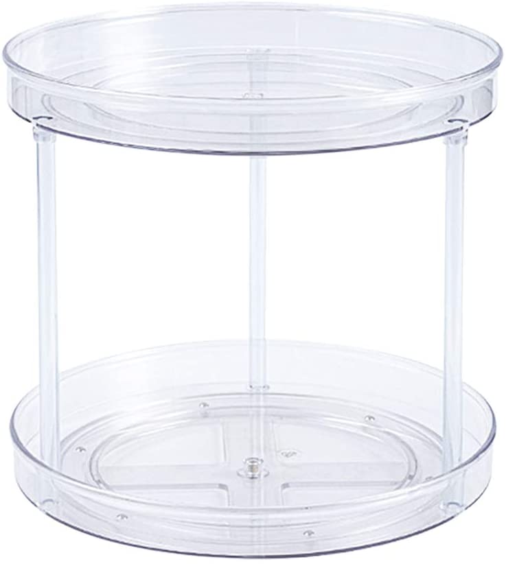 Lazy Susan Turnable Organizer, Multifunctional 3 Tier 360