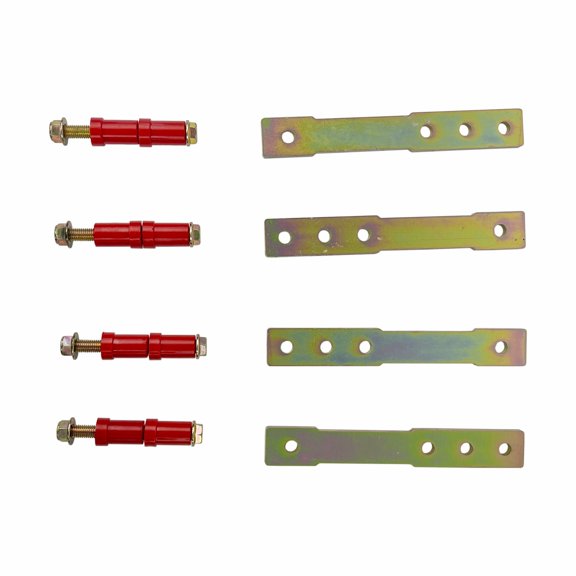 1" to 4" Adjustable Rear Leaf Spring Shackle Lift Kit For 1961-1976 Dodge Dart For Plymouth Duster Scamp Duster P5249715