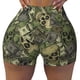 thumbnail image 2 of Fotbe Green Skulls Shorts Sin Costuras – Shorts Deportivos de Cintura Alta para Mujer, Elásticos para Gimnasio, Yoga, Running o Ciclismo-Large, 2 of 8