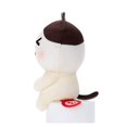 thumbnail image 2 of Takara Tomy Arts Irasutoya Chokkorisan Cat Plush Toy Height Approx. 11cm, 2 of 5