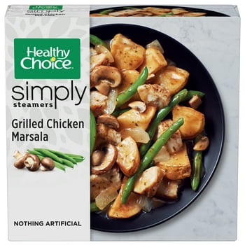 y Choice Simply Steamers Grilled Chicken Marsala Frozen Meal, 9.9 oz (Frozen)