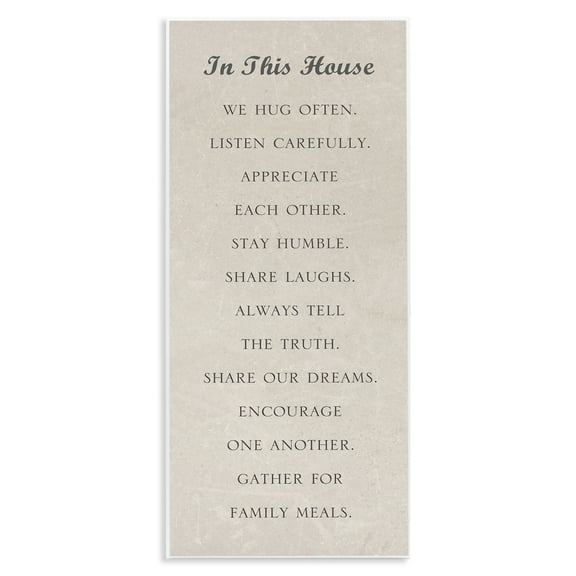 Stupell Industries Family Love Phrases Typography Painting Unframed Art Print Wall Art, 7 x 17