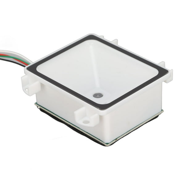 Barcode Scanner, Buzzer Prompt ABS Wired Barcode Scanner Plug And Play Infrared Sensing 2D Embedded For Mobile Payments