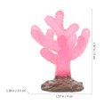 thumbnail image 3 of Adorno de planta de Coral para acuario, decoración de estatua de Coral que brilla en la oscuridad, 4 Uds., 3 of 6