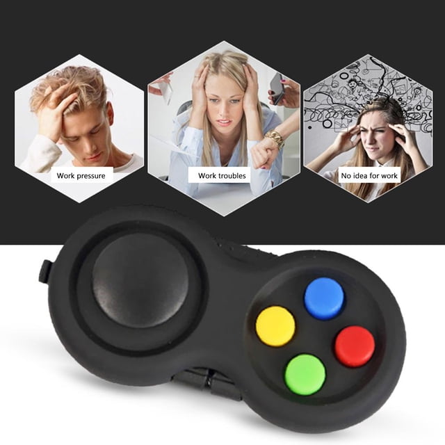 5uds. Fidget Handle Toy Stress Reliever Autismo Descompresión Diversión (Color)