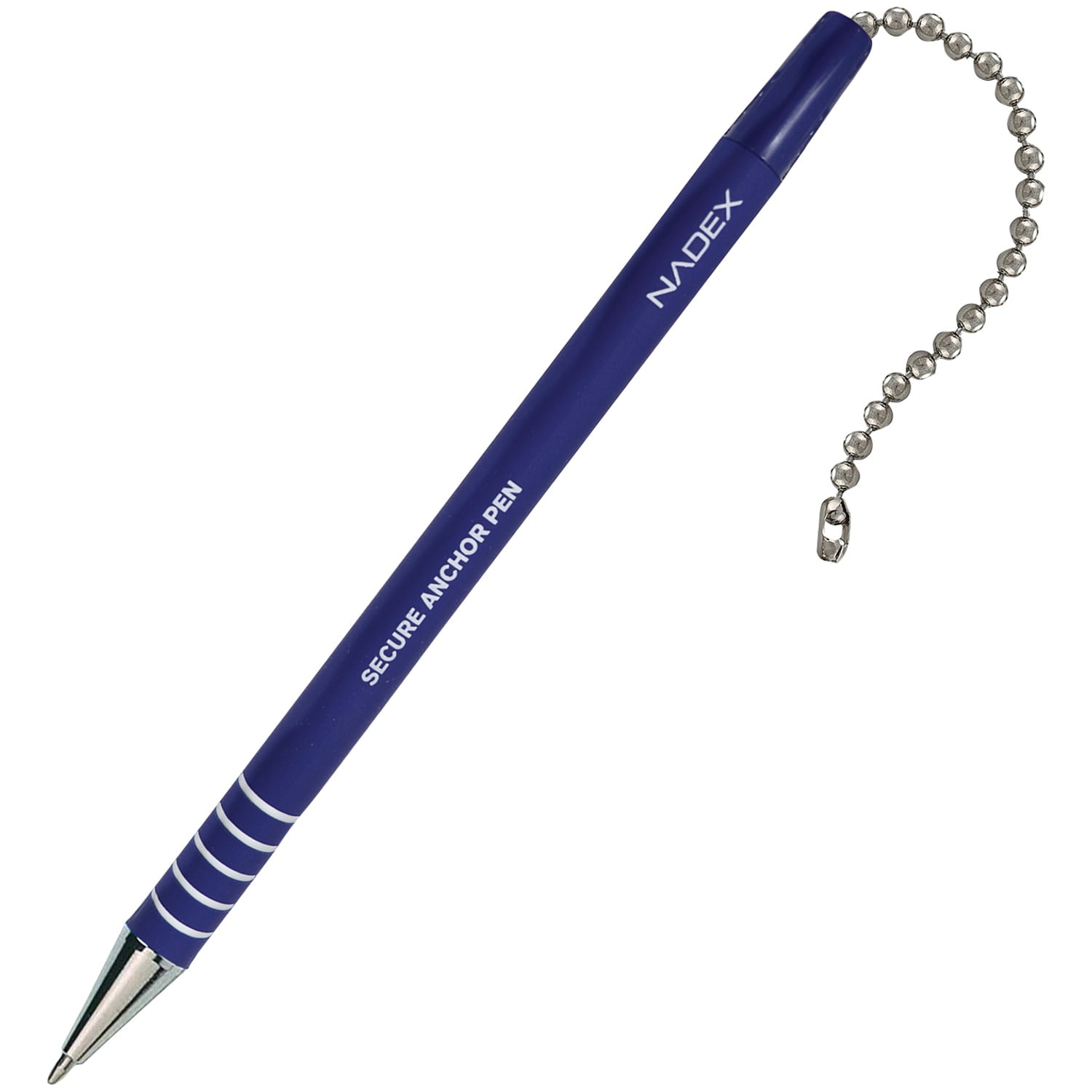 Nadex Coins NCS8-1180 4-Pack Secure Counter Ballpoint Pens (Blue)