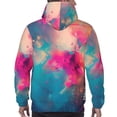 thumbnail image 7 of Lsque Colorful Lightbulb Abstract Pattern Casual Men's Hoodie,Hooded Sweatshirt with Kangaroo Pocket,Pullover Hoodie-XX-Large, 7 of 7